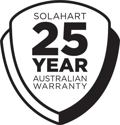 25 year Solahart warranty shield