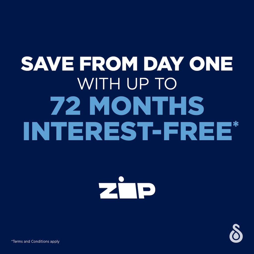 Up to 72 months interest free