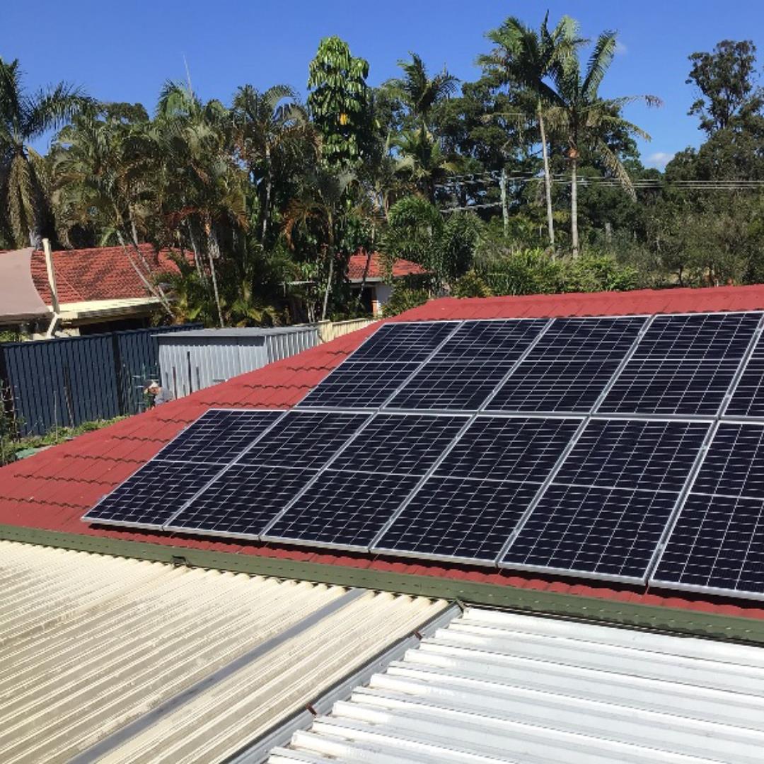 Solar power installed in Kuluin on Queensland's Sunshine Coast