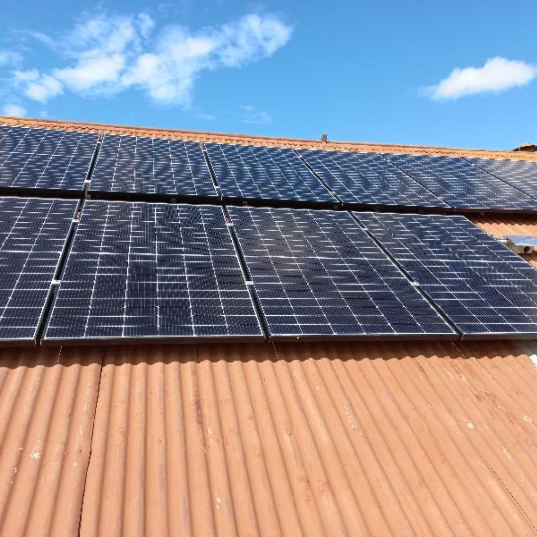 Solar power installed in Murgon, near Kingaroy QLD