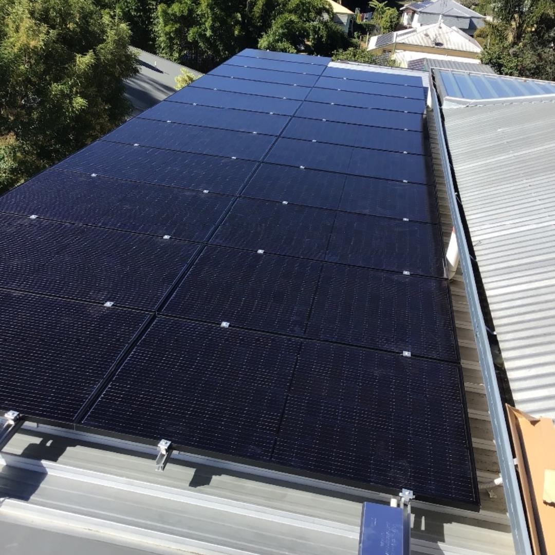 Solar power installed in Nambour on Queensland's Sunshine Coast