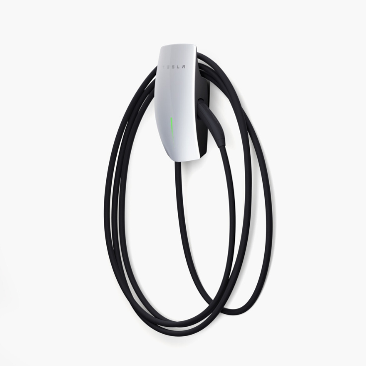 Tesla Wall Connector Electric Vehicle Charger available for sale and installation from Solahart Sunshine Coast