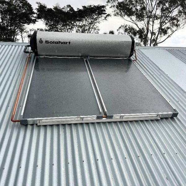 Rooftop Solar Hot Water System Installed at Flaxton QLD
