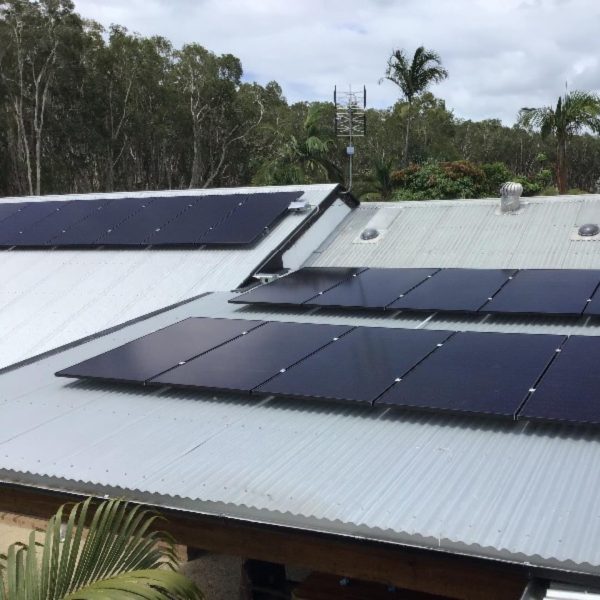 Solar power install in Coolum Beach QLD