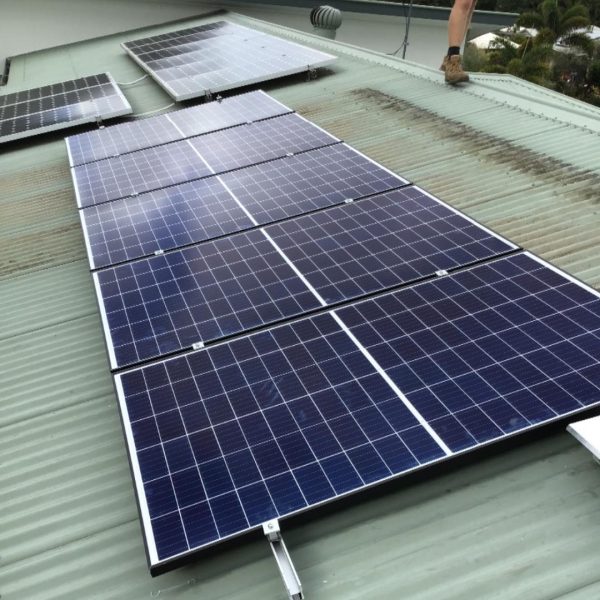 Solar power panels in Nambour QLD