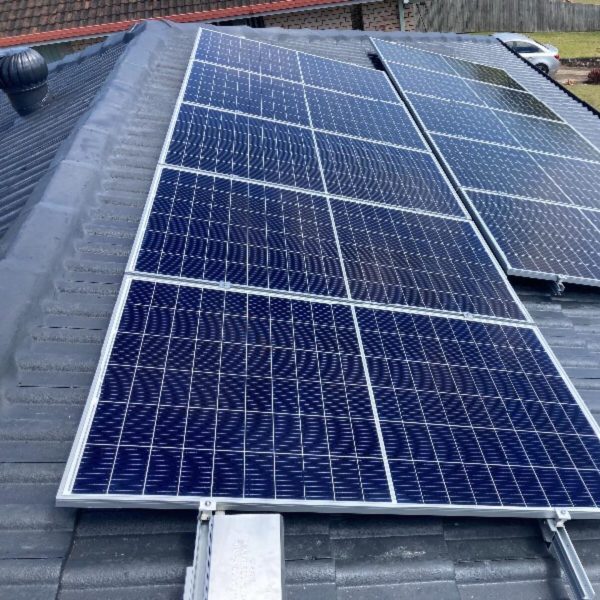 Solar panels installed in Nambour