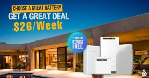 Affordable Solar Battery From $26/Wk*